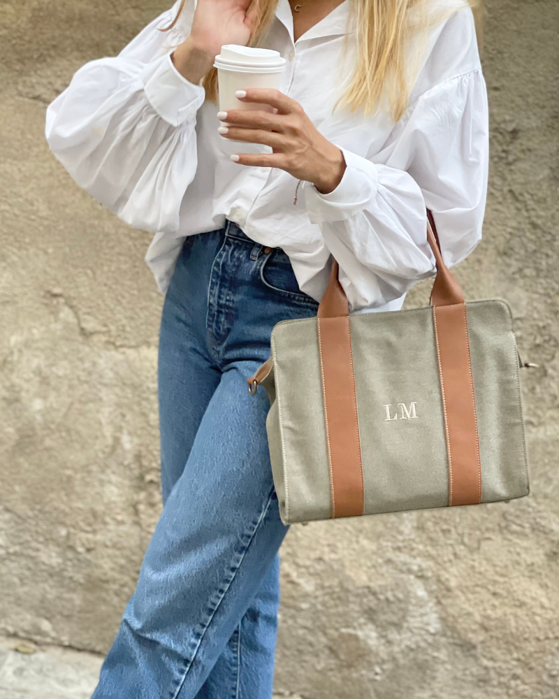 Khakigrüne Filippa Tasche