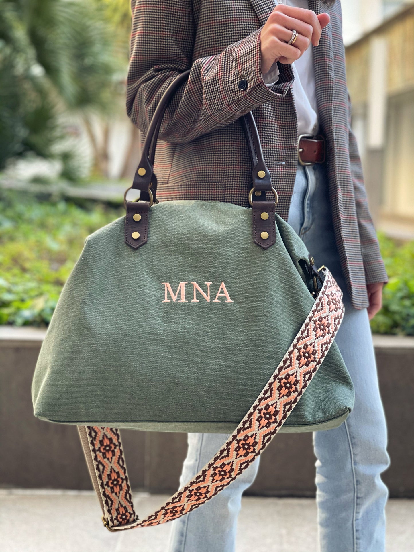 Federica Tasche Khaki