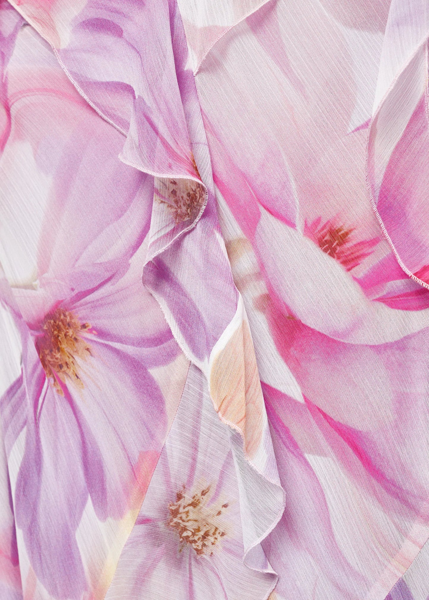 Kyla Kleid mit Rüschen und Blumenmuster