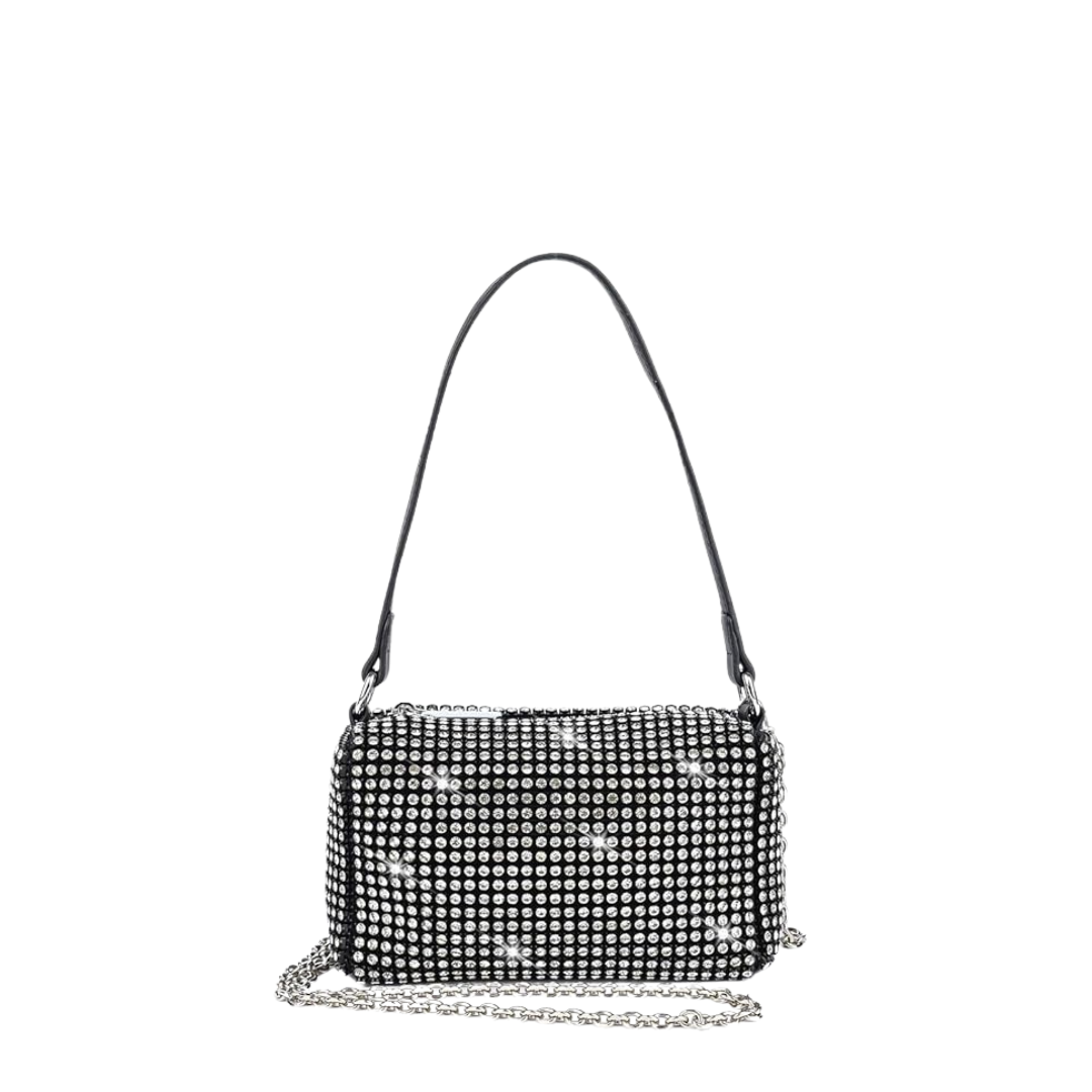 Alexa – Handtasche mit funkelnden Strasssteinen