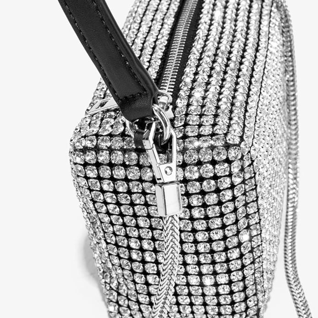 Alexa – Handtasche mit funkelnden Strasssteinen
