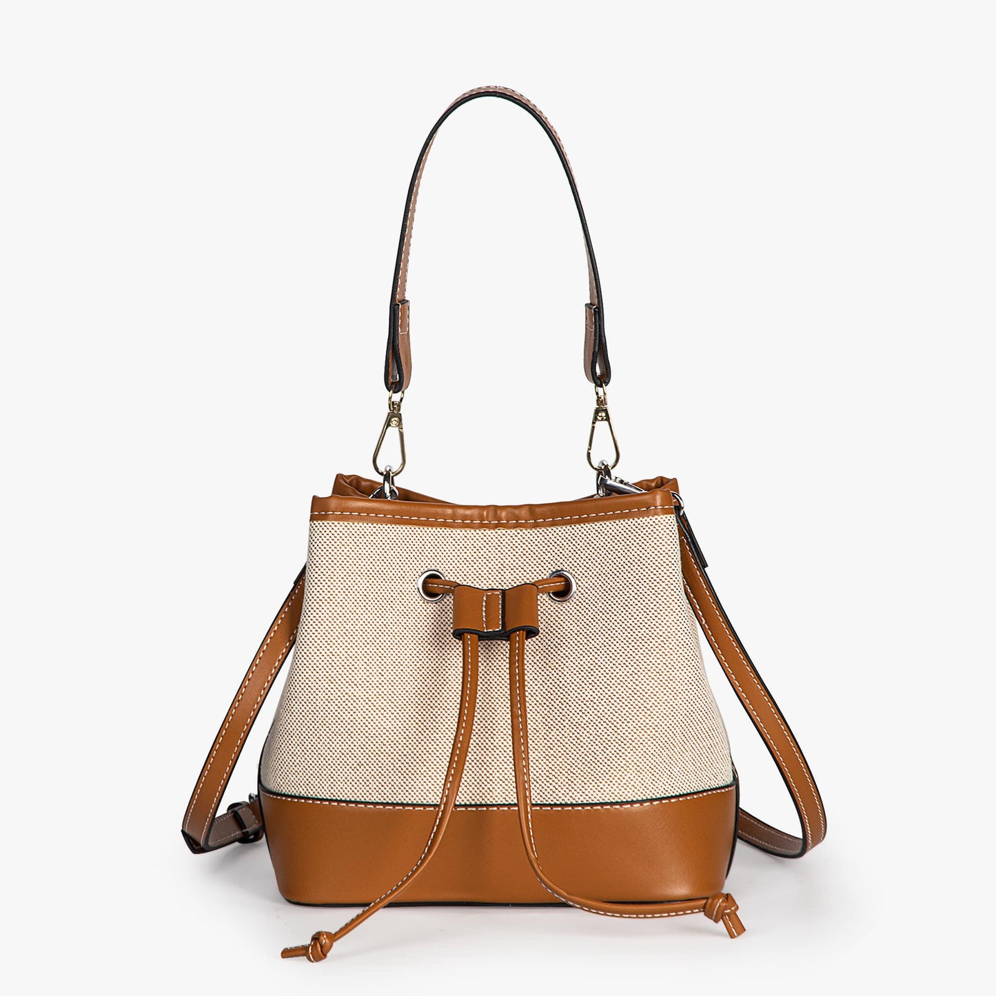 Beuteltasche aus Canvas im Vintage-Stil
