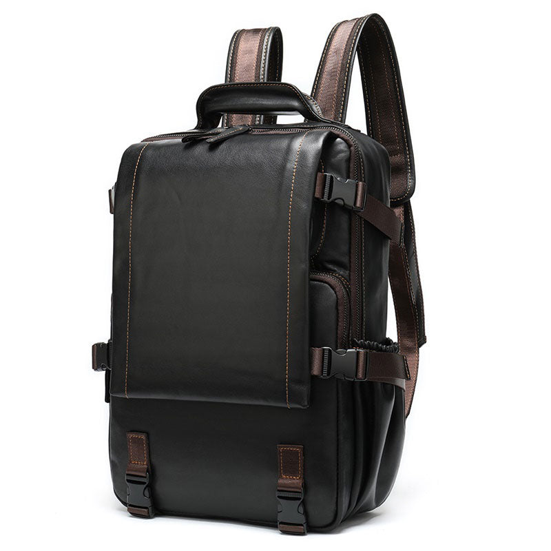 EDC-Reiserucksack aus Vintage-Leder