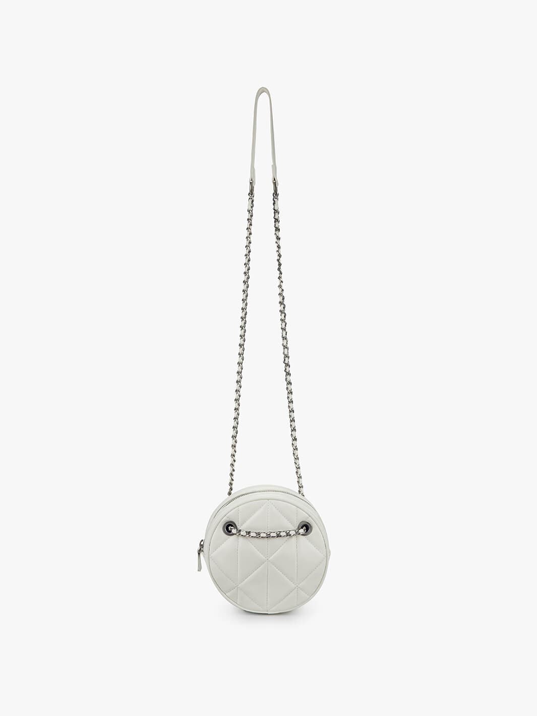 Gesteppte runde Tasche „Melody“