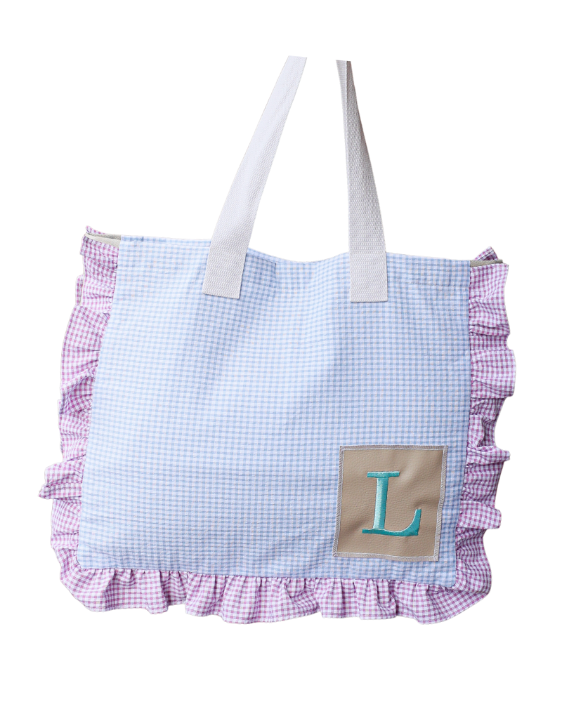 Frankreich Sonnenblumenblaue Tasche