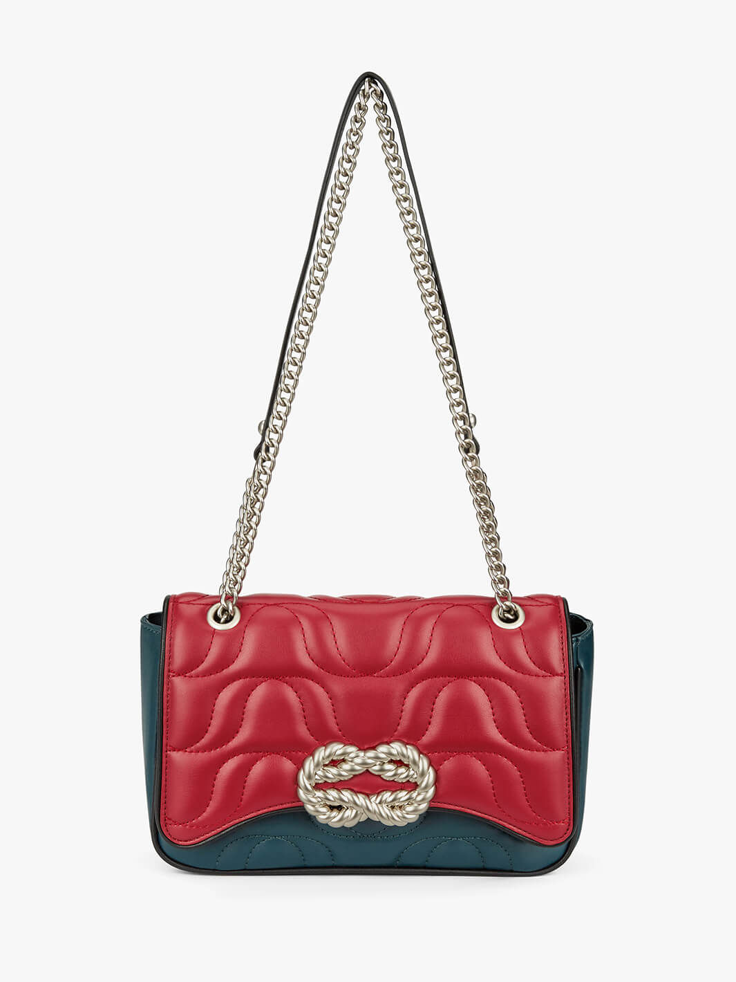 Gesteppte mittelgroße Schultertasche „Infinity Love“