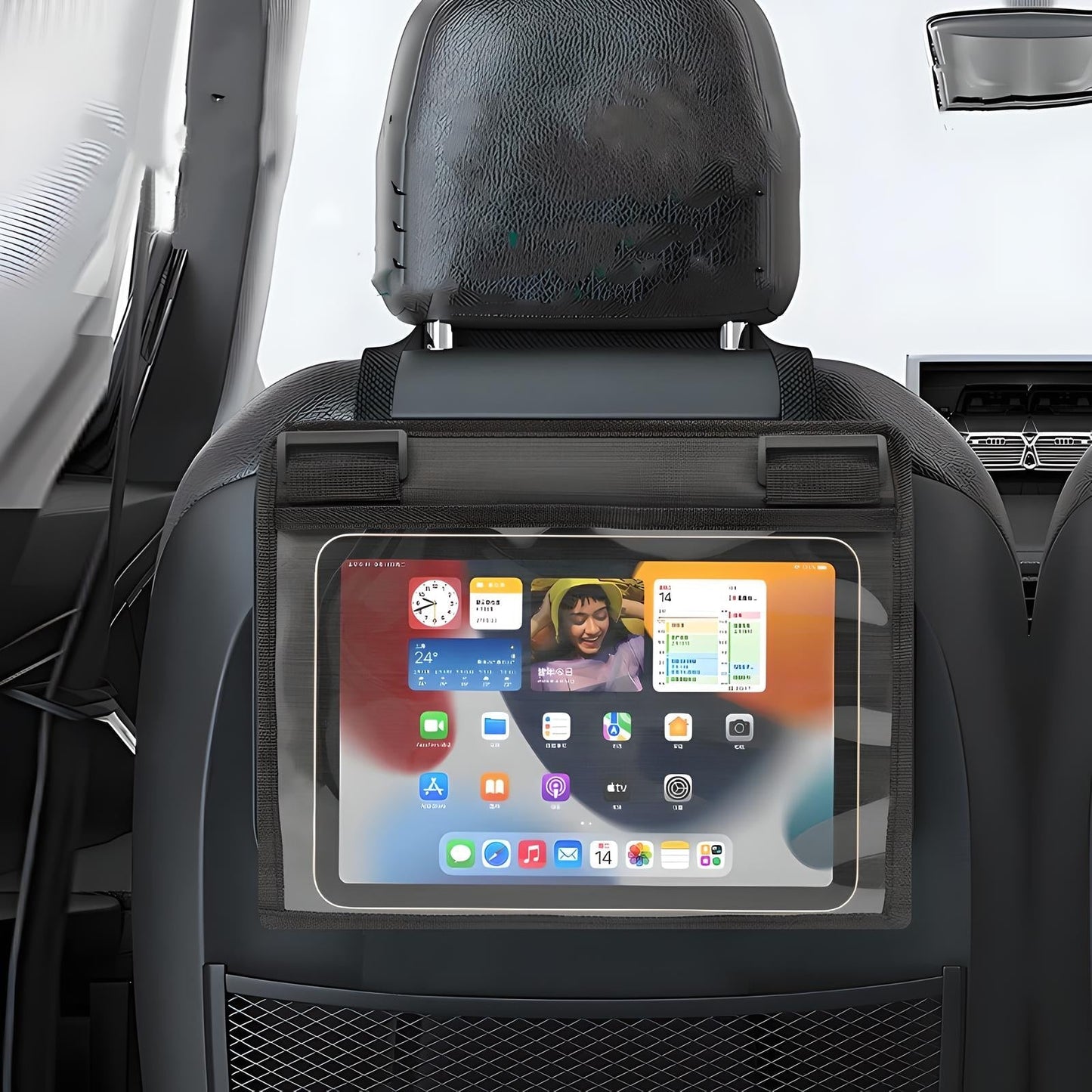 Tablet-Halter fürs Flugzeug