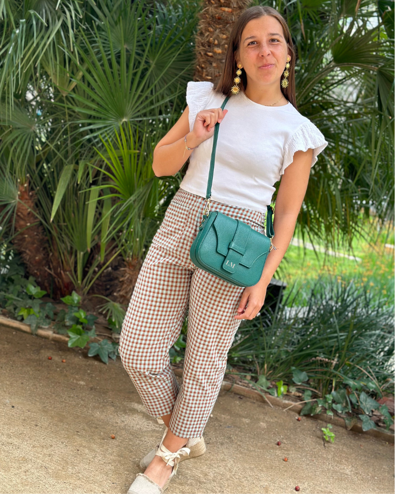 Jimena Grüne Tasche