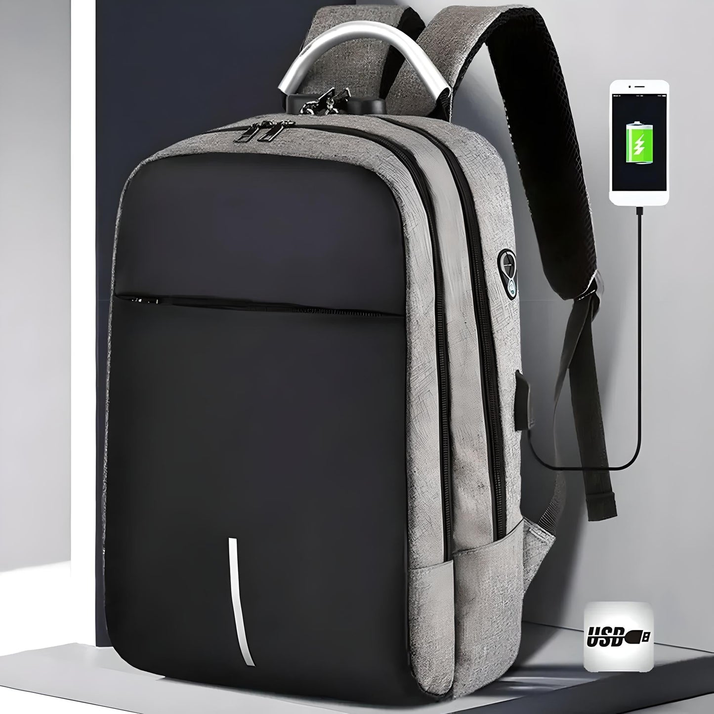 Urban Explorer | Schlanker Rucksack mit Diebstahlschutz