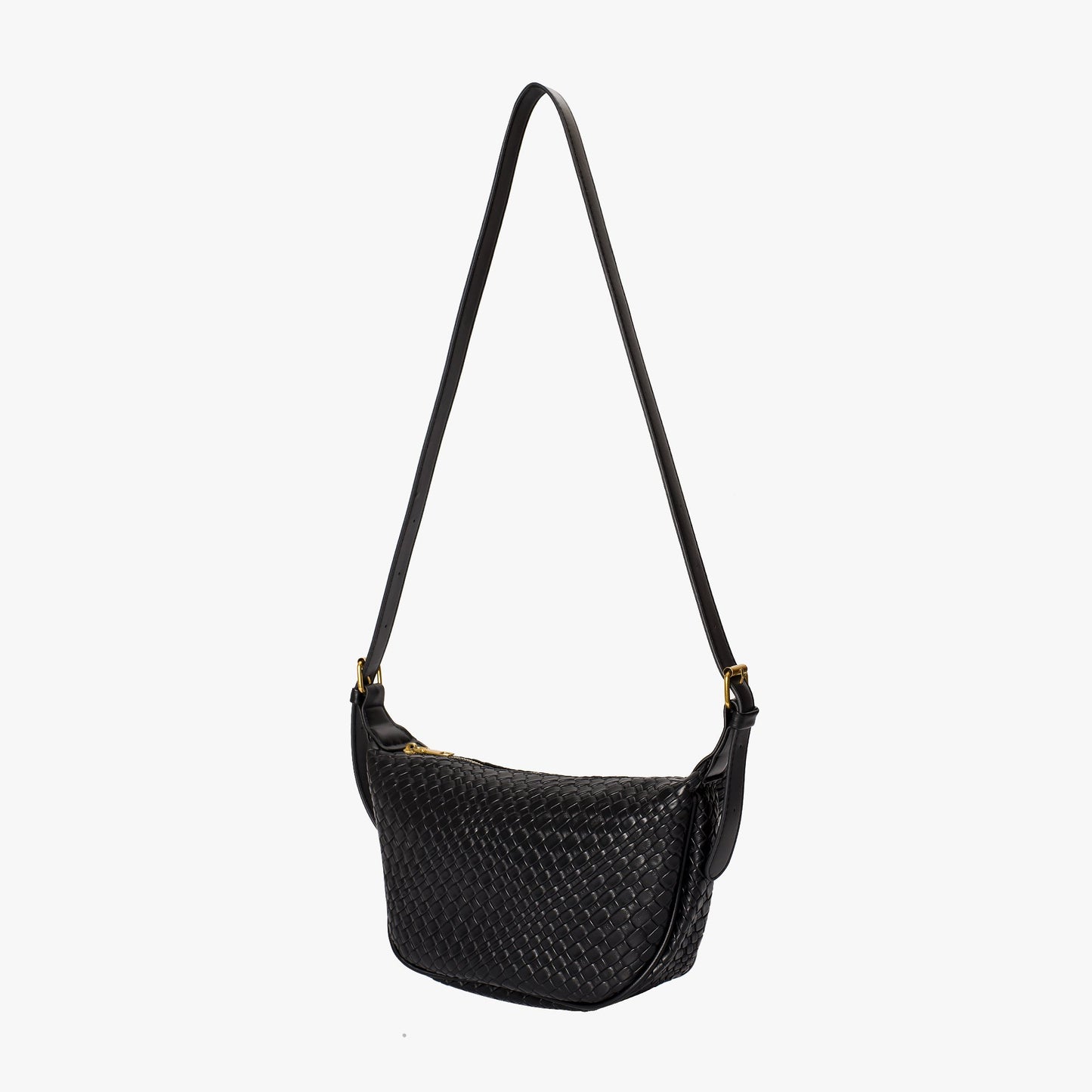 Gewebte Halbmondtasche