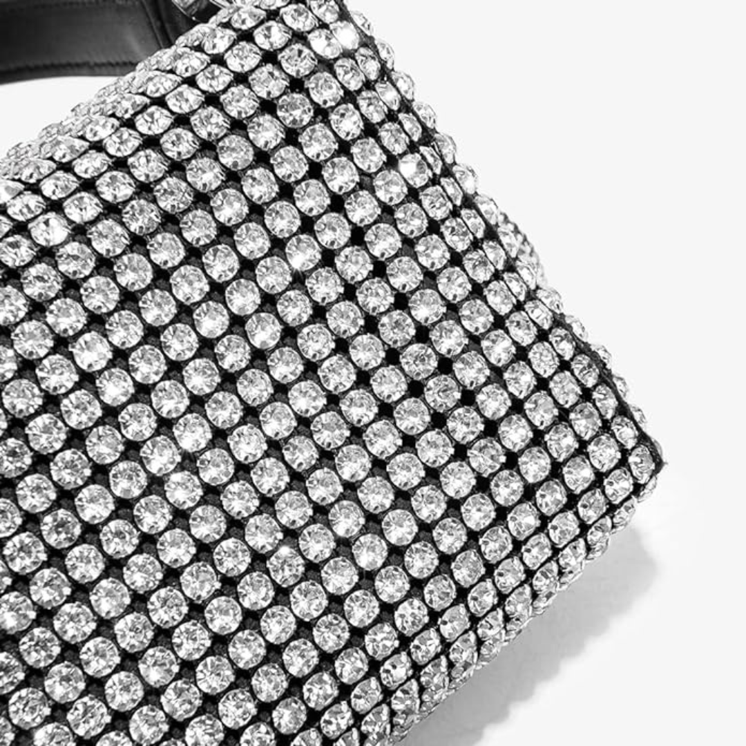 Alexa – Handtasche mit funkelnden Strasssteinen