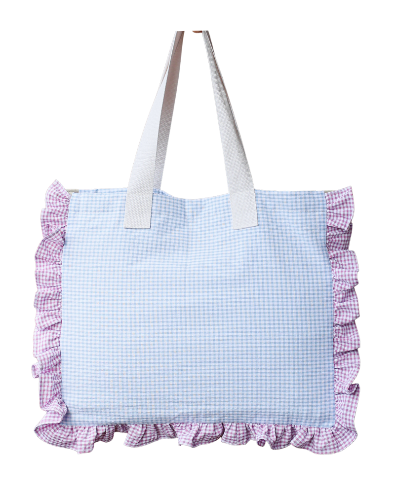 Frankreich Sonnenblumenblaue Tasche