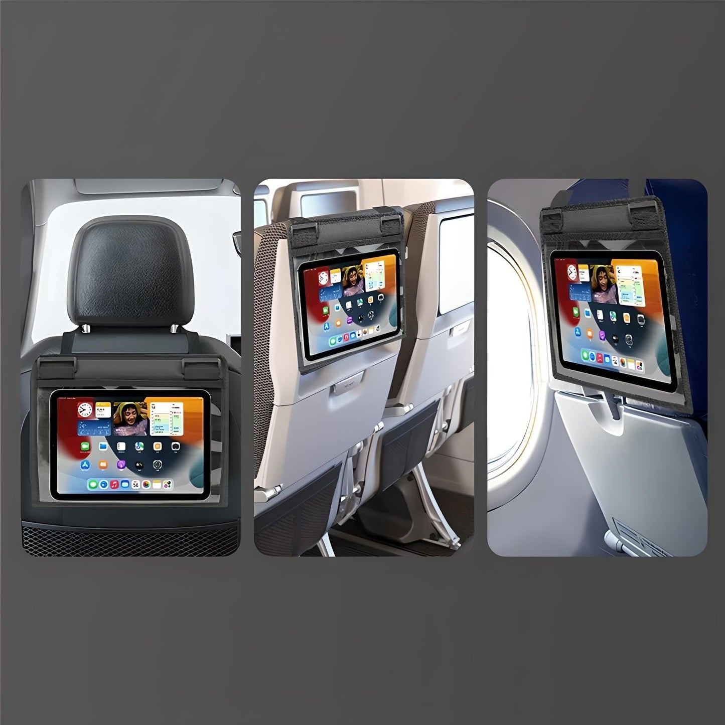 Tablet-Halter fürs Flugzeug