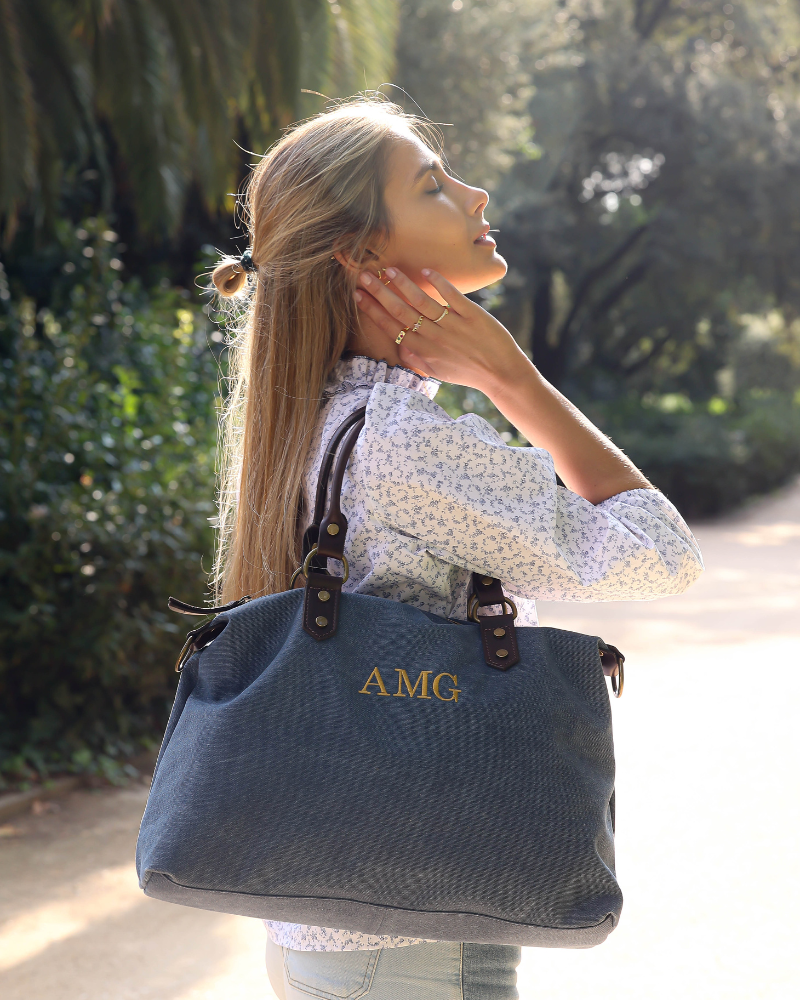 Federica Navy Tasche