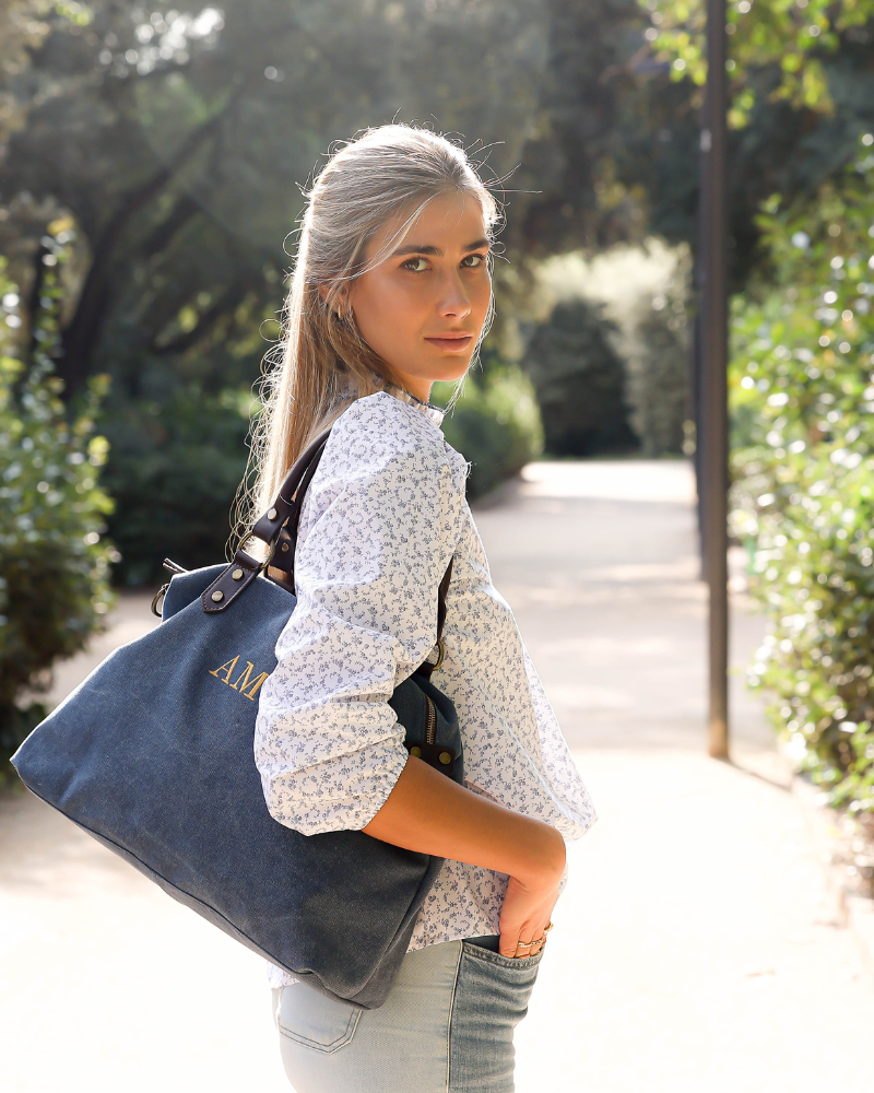 Federica Navy Tasche