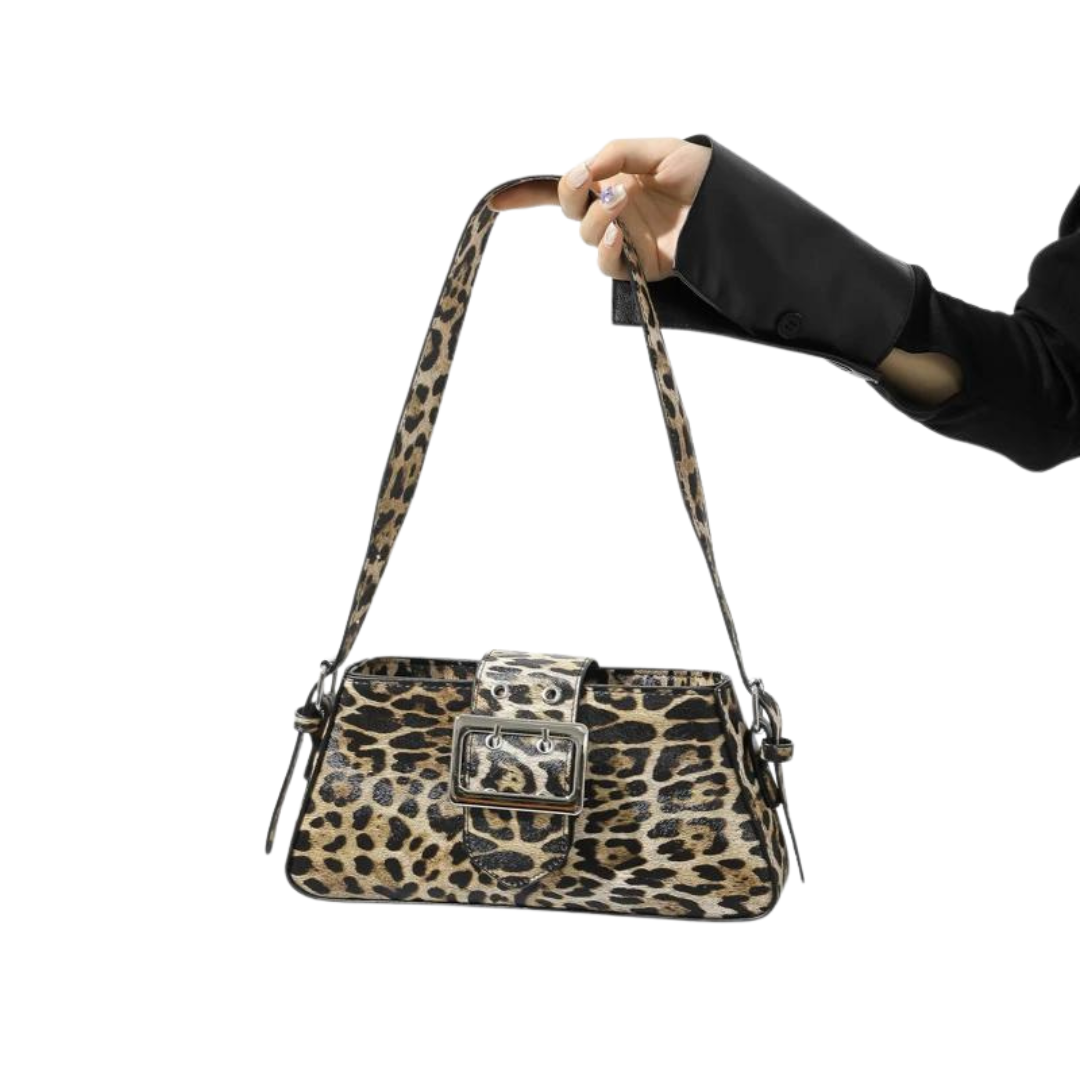 Orta Umhängetasche mit Leopardenmuster