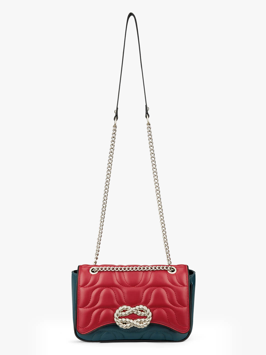 Gesteppte mittelgroße Schultertasche „Infinity Love“