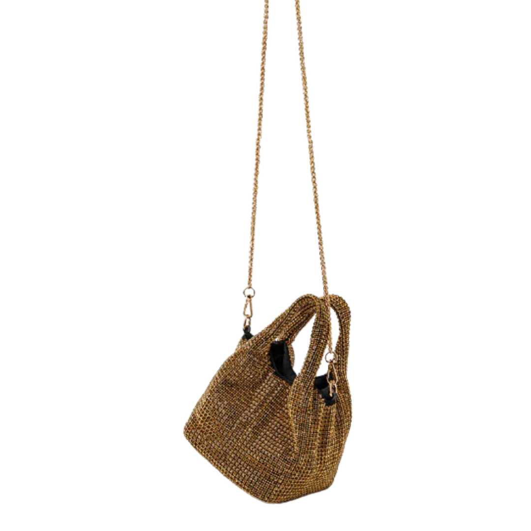 Clara Handtasche mit funkelnden Strasssteinen