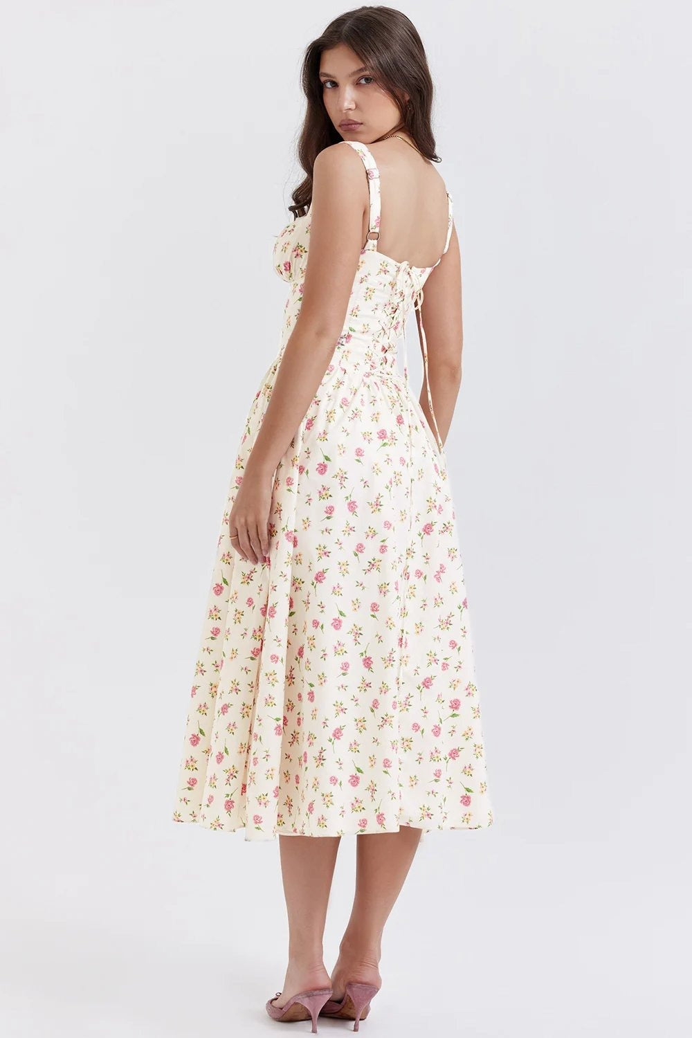 NEW | TATIANA ROSE PRINT MIDI SUNDRESS