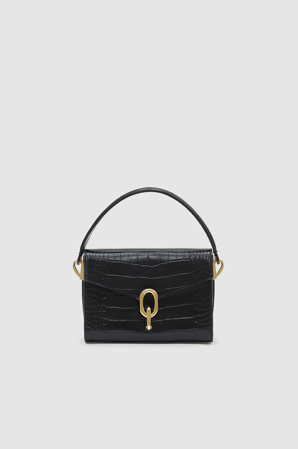 Mini-Tasche Colette – Schwarz geprägt