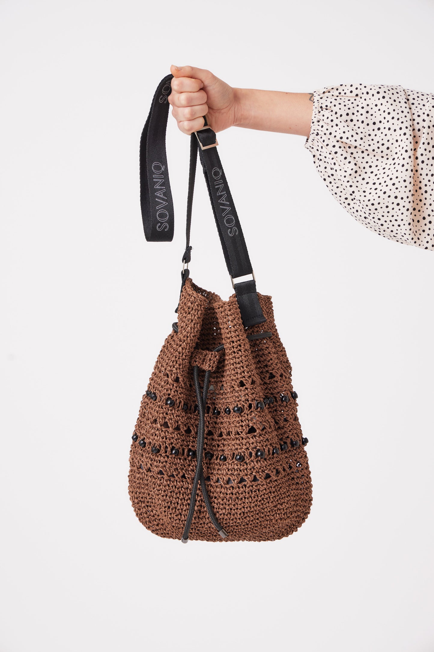 BIANCA TASCHE MIT PERLEN