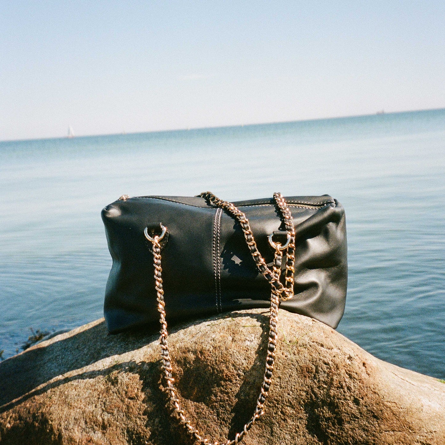 Amara Chain Cozy Black w. Gold