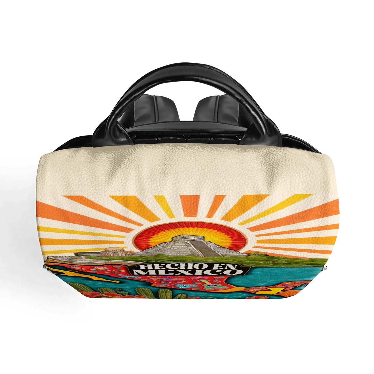Hecho En Mexico - Personalisierter Lederrucksack - BP_MX13