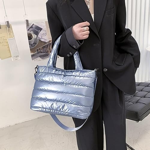 Puffertasche aus Satin
