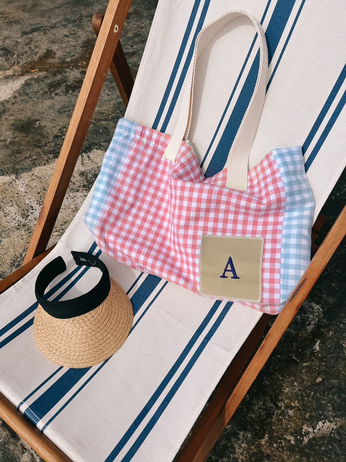 Frankreich bunte Tasche