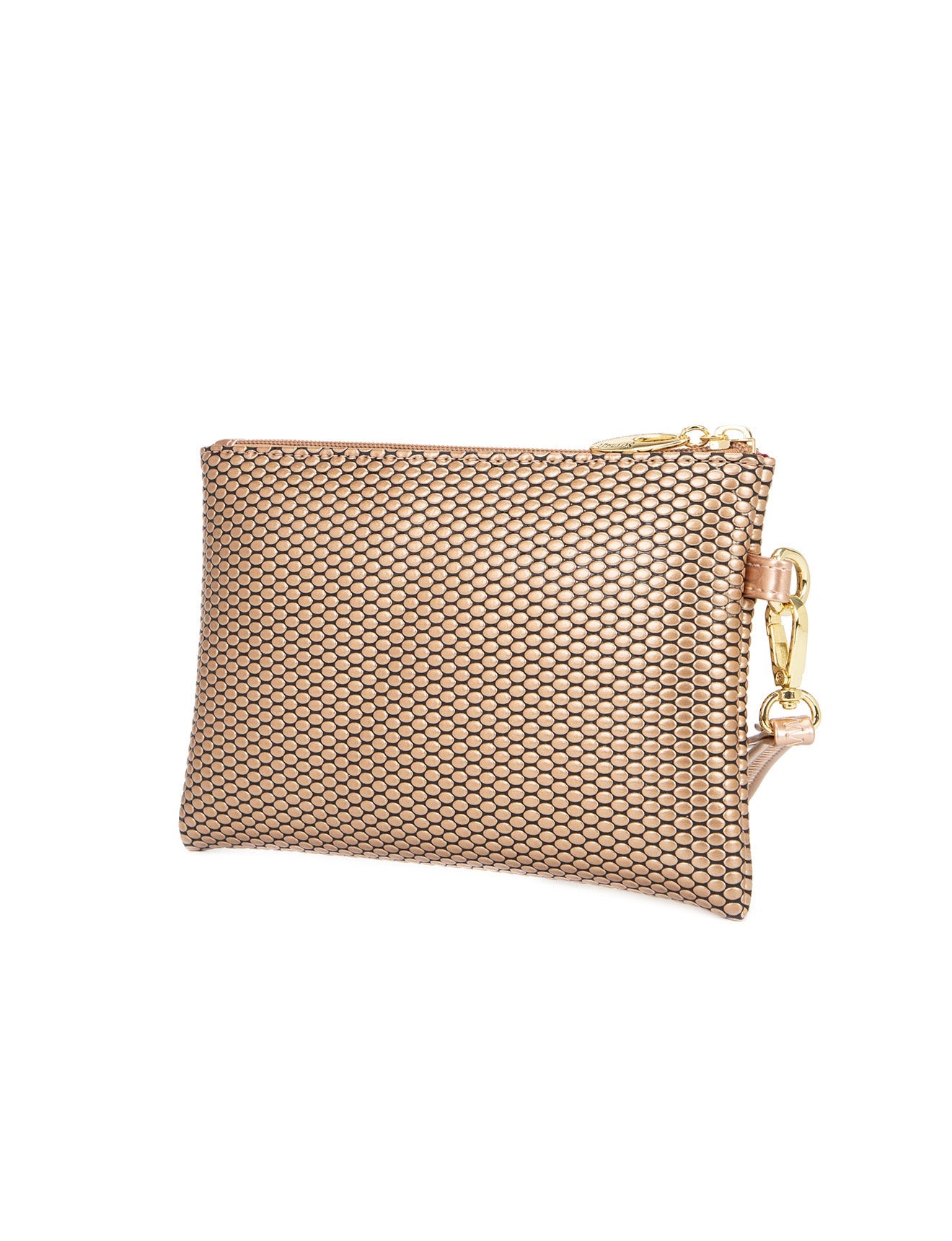 COSMO VEGAN FLACHE TASCHE MIT SCHWINGERGRIFF -CP02-1006-ROSÉGOLD