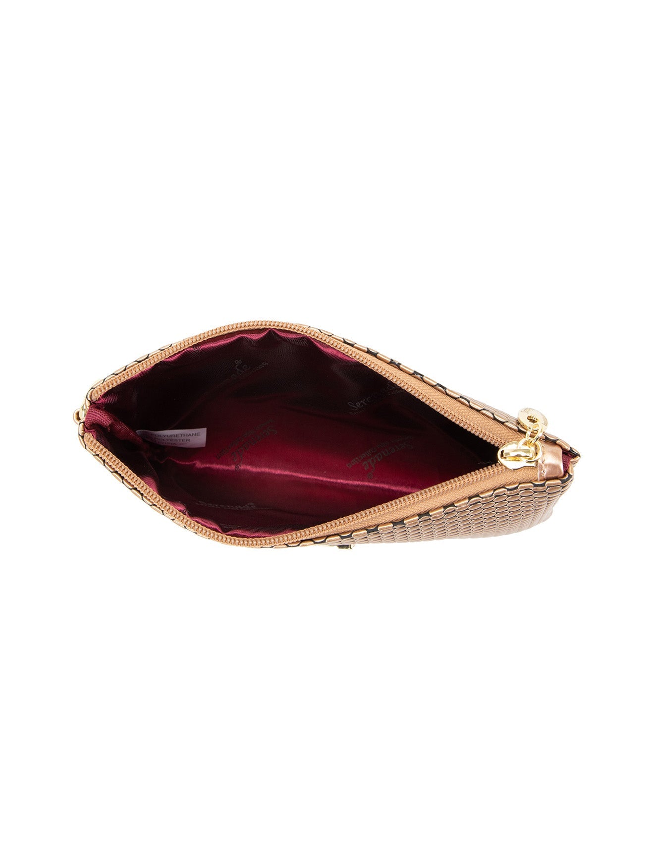 COSMO VEGAN FLACHE TASCHE MIT SCHWINGERGRIFF -CP02-1006-ROSÉGOLD