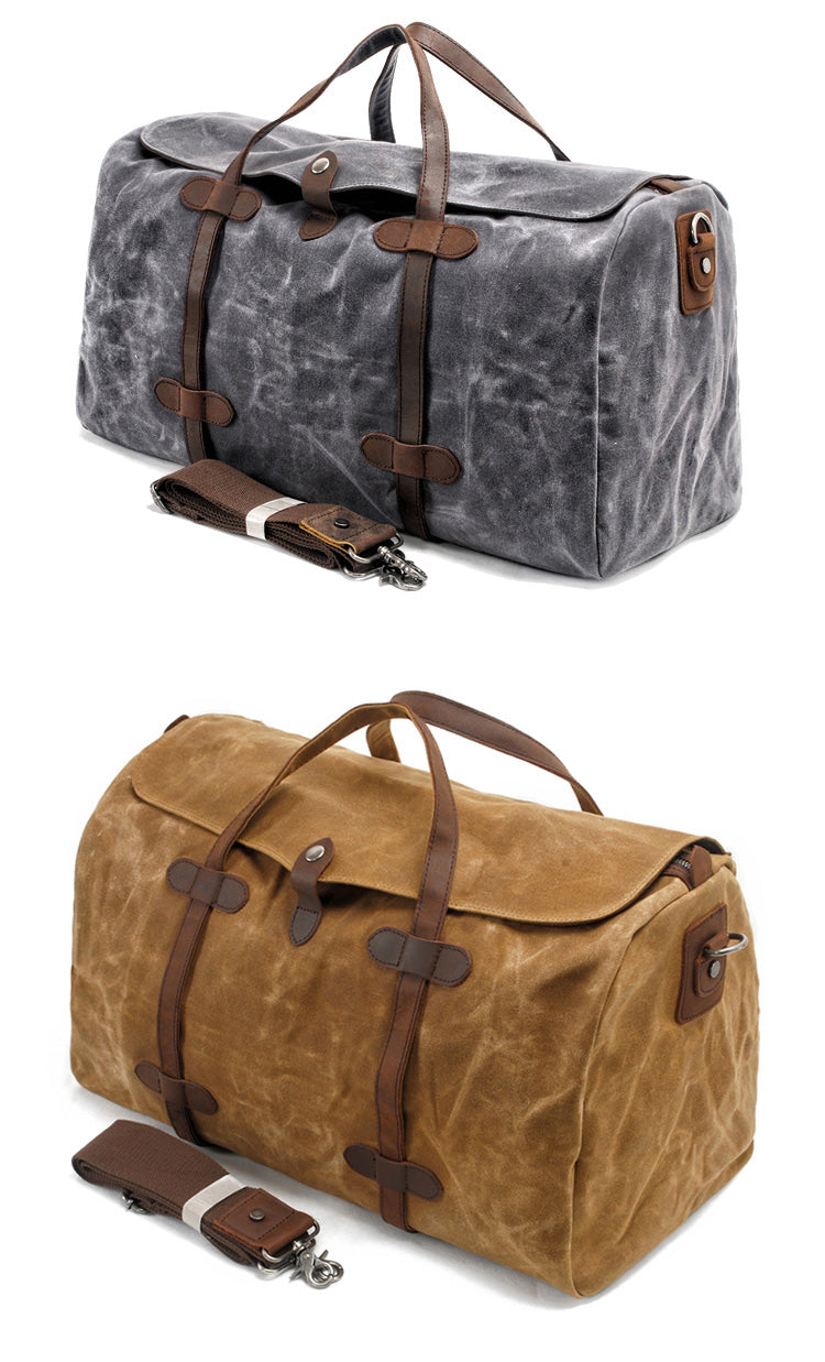 Versatile Canvas Weekender Duffle Bag