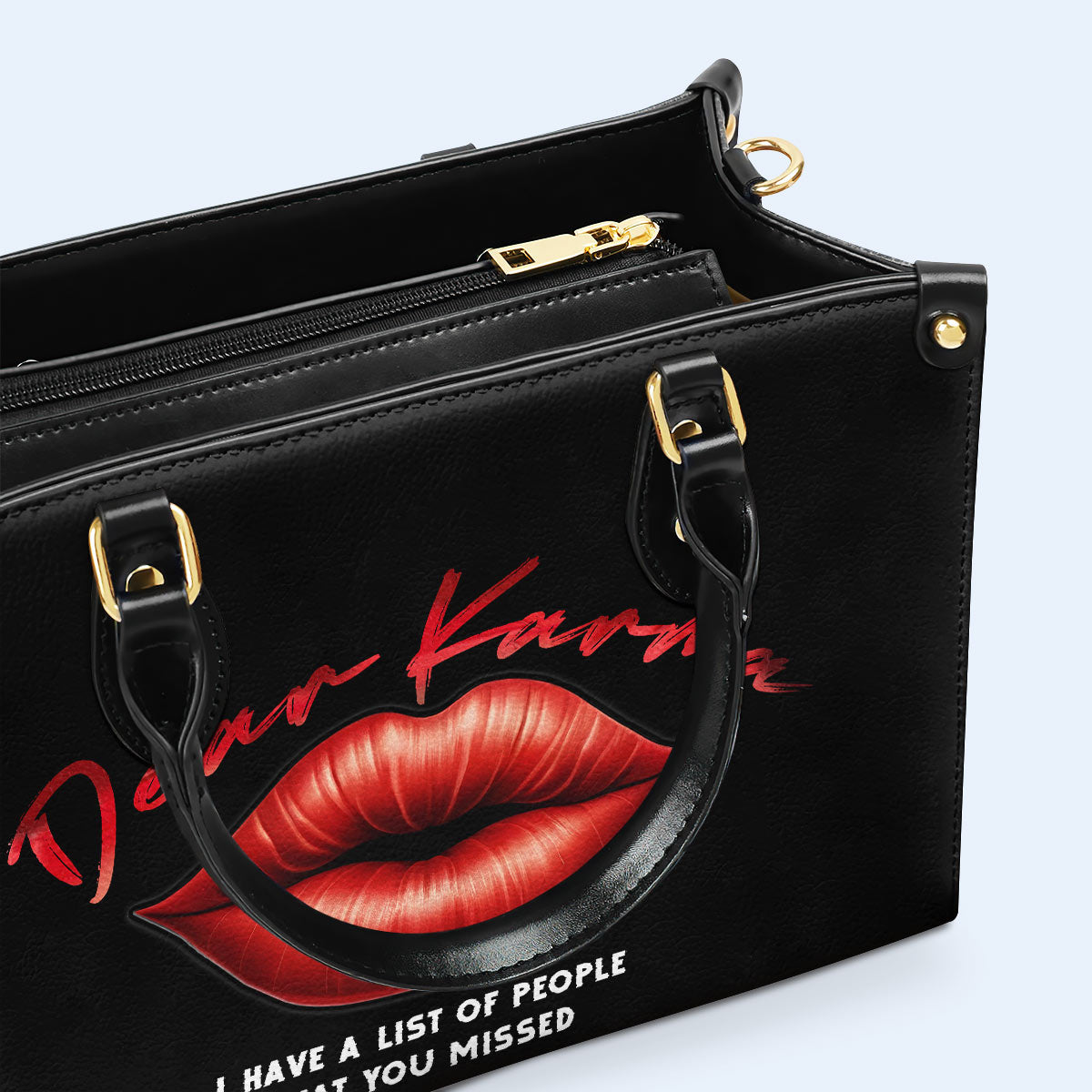 Dear Karma - Personalisierte Lederhandtasche - DB77
