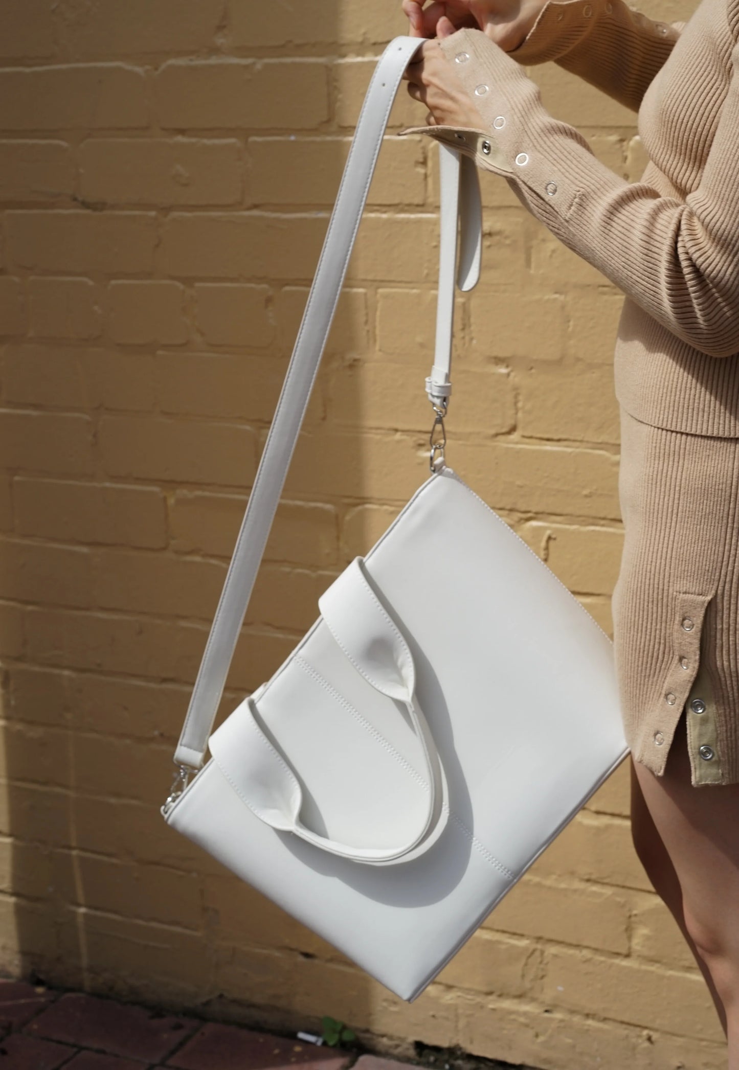 Solange Work Tote Large Weiß