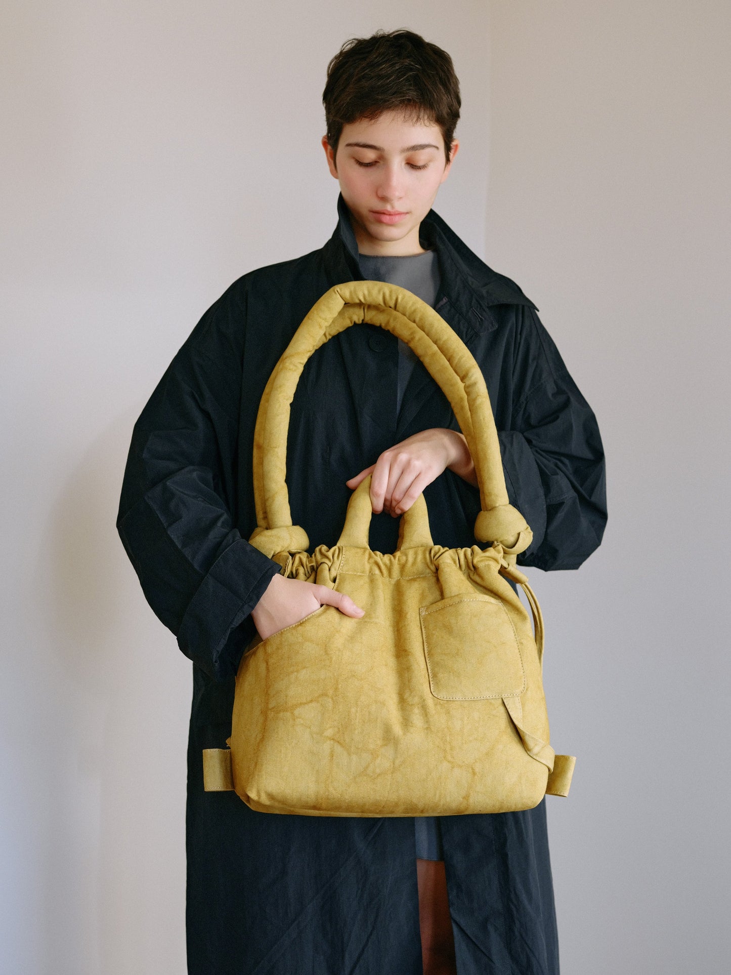 Ona gewaschene Tasche