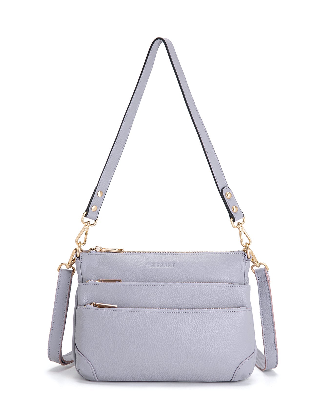 FAITH LEDER UMHÄNGETASCHE - E1-0749-CORNFLOWER NEU IN