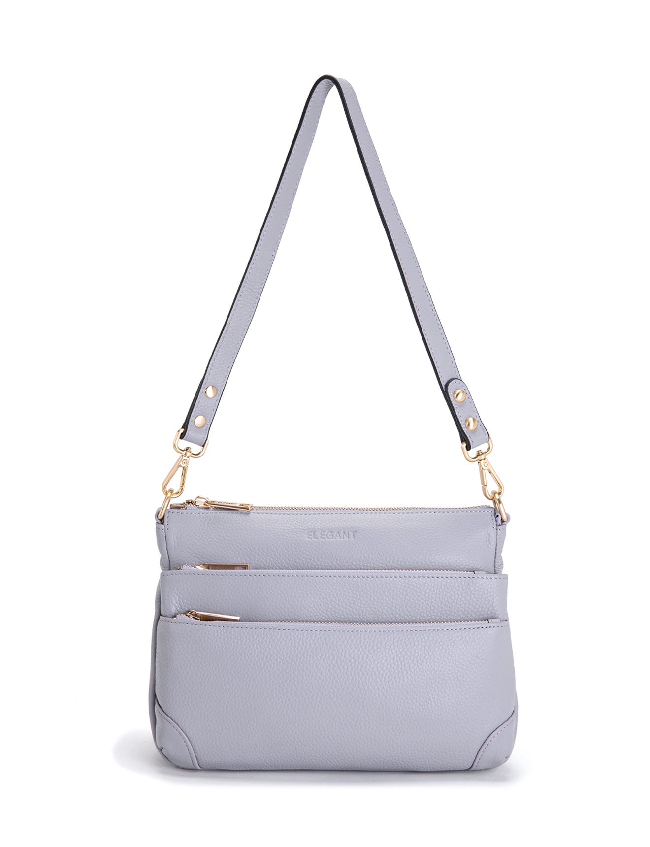 FAITH LEDER UMHÄNGETASCHE - E1-0749-CORNFLOWER NEU IN