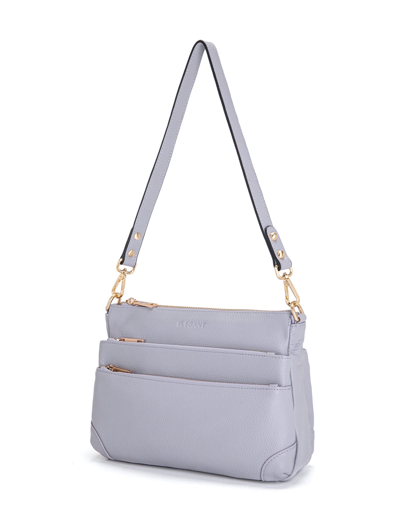 FAITH LEDER UMHÄNGETASCHE - E1-0749-CORNFLOWER NEU IN
