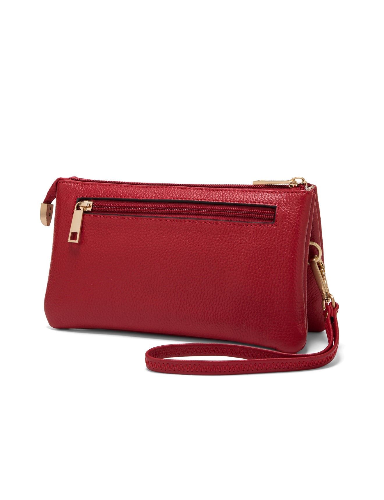 CANDICE LEDERBRIEFTASCHE MIT SCHULTERGURT - E1-0809-FIRE
