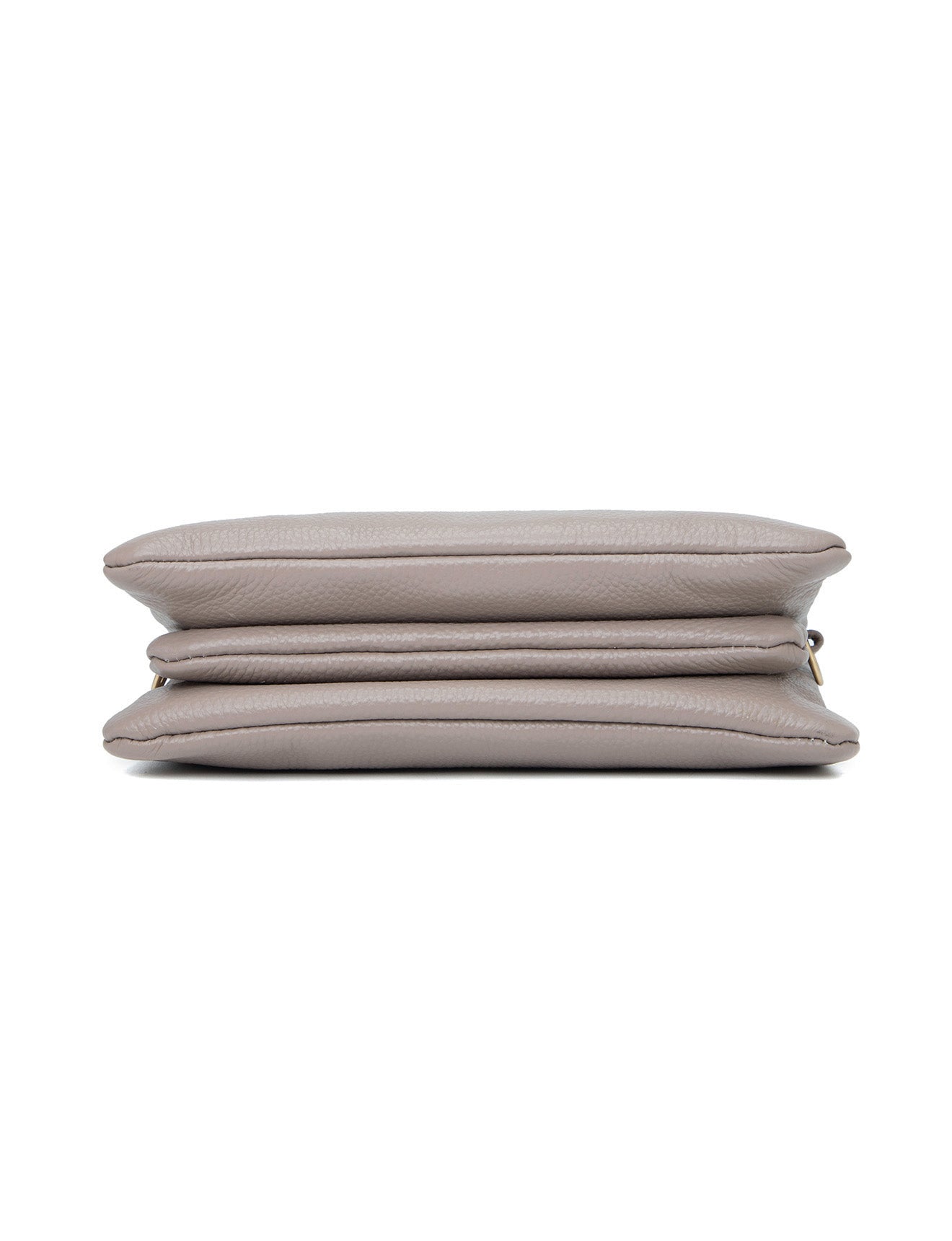 CANDICE LEDERBRIEFTASCHE MIT SCHULTERGURT - E1-0809-MOKKA