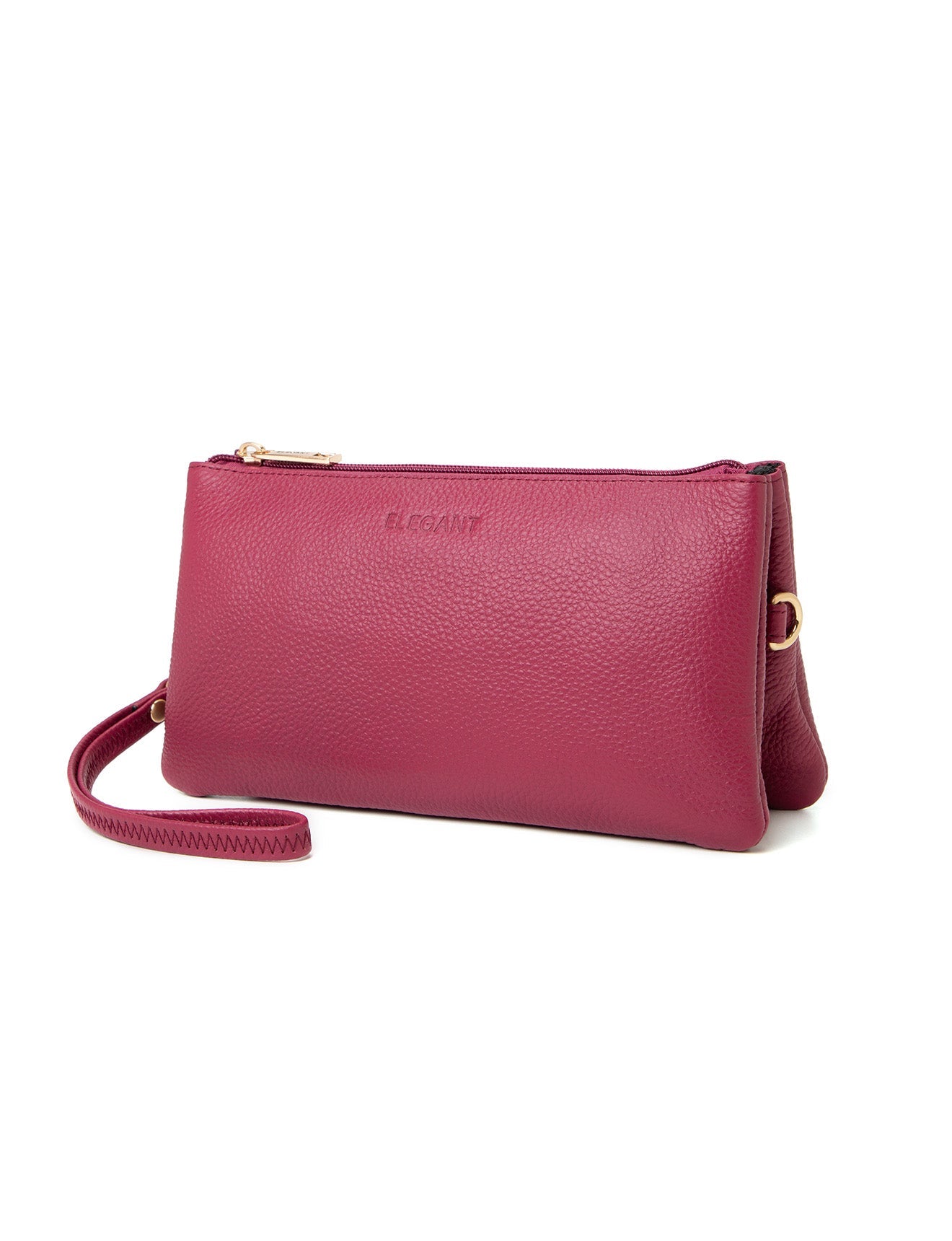 CANDICE LEDERBRIEFTASCHE MIT SCHULTERGURT - E1-0809-RAS