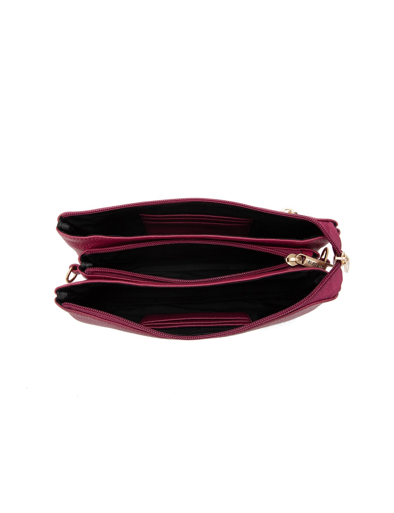 CANDICE LEDERBRIEFTASCHE MIT SCHULTERGURT - E1-0809-RAS
