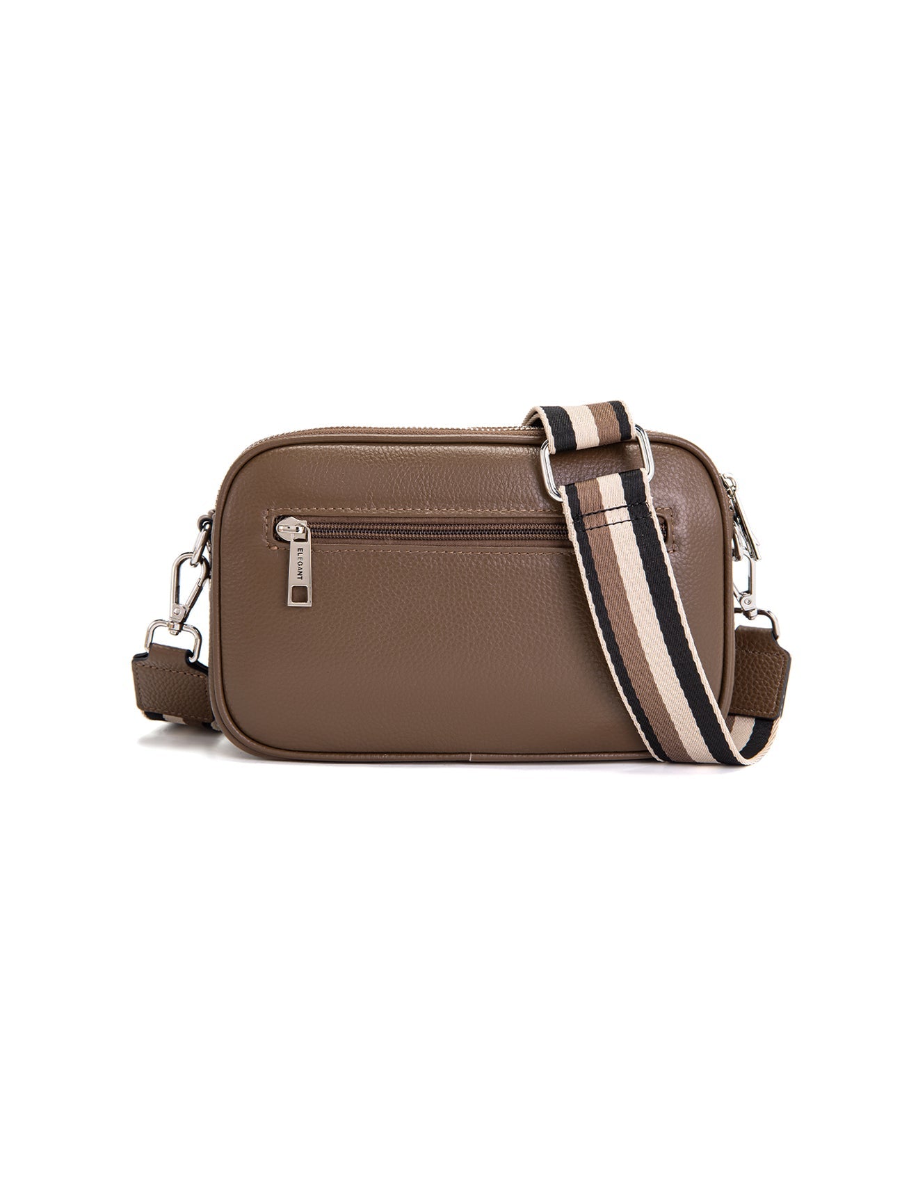 ANNA CROSSBODY MIT DREI FÄCHERN -E1-0811B-CINNAMON- NEU IN