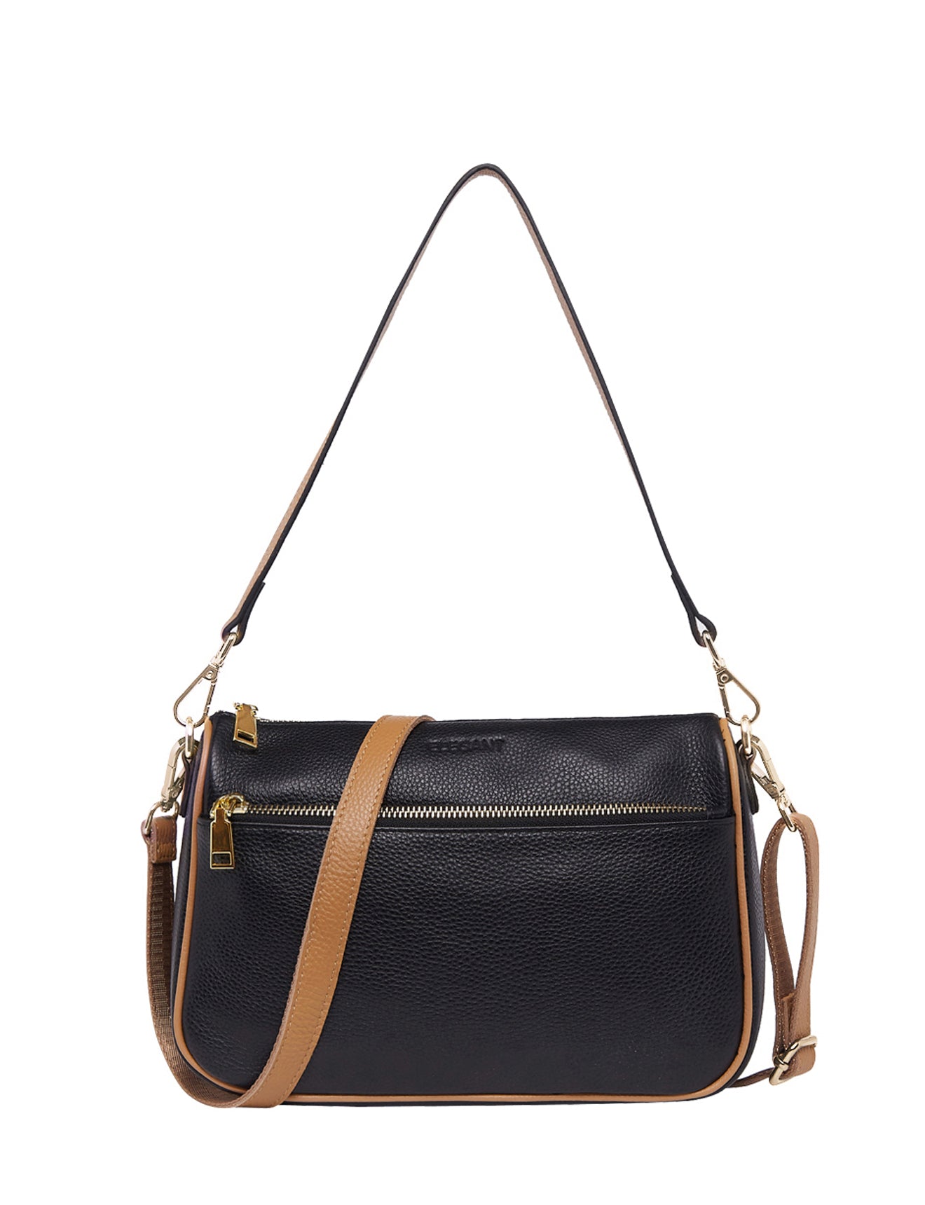 ANTONELLA LEDER-XBODY-TASCHE - E1-0819-BLK/CAM