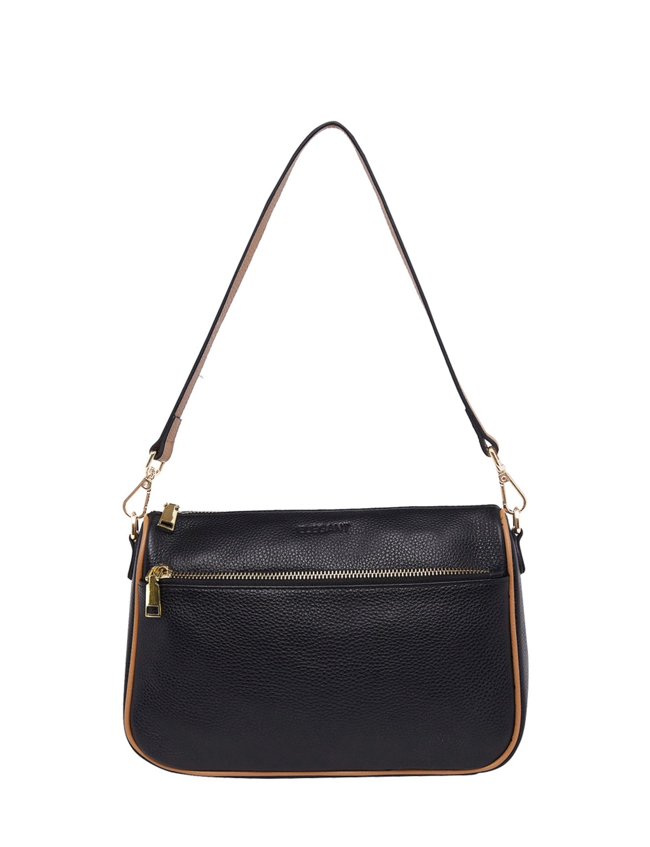 ANTONELLA LEDER-XBODY-TASCHE - E1-0819-BLK/CAM