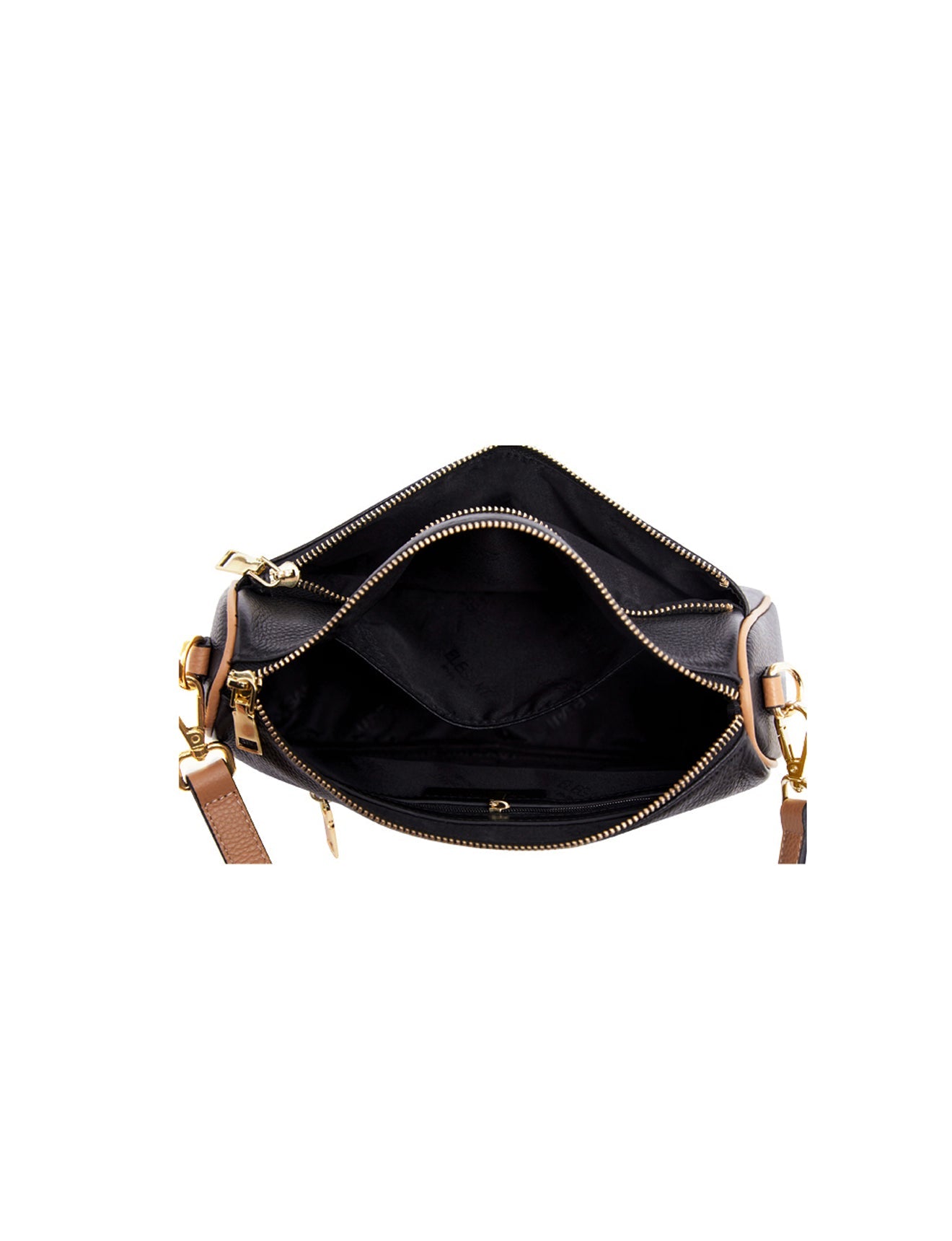 ANTONELLA LEDER-XBODY-TASCHE - E1-0819-BLK/CAM