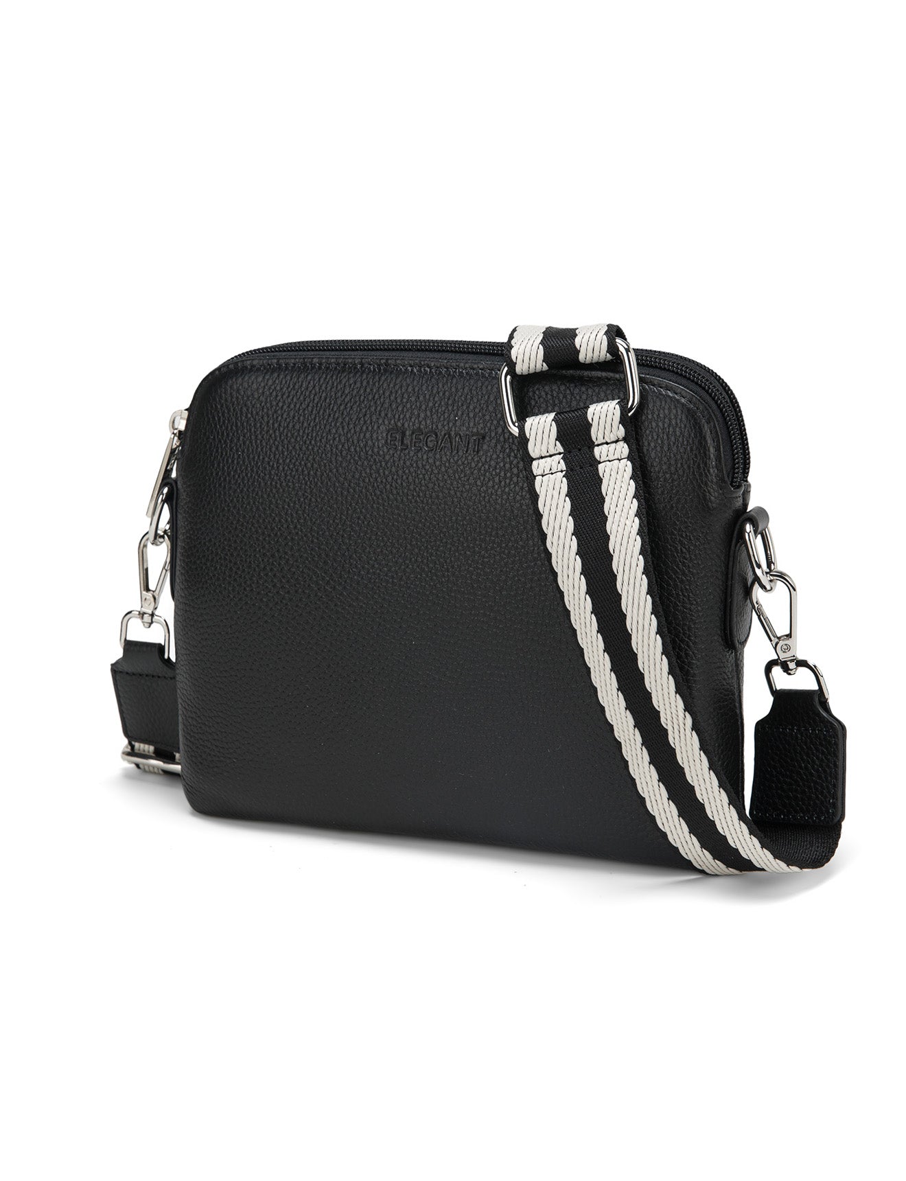 GURTE FÜR LEDERTASCHE ASHLEY – E1-0838-BLK