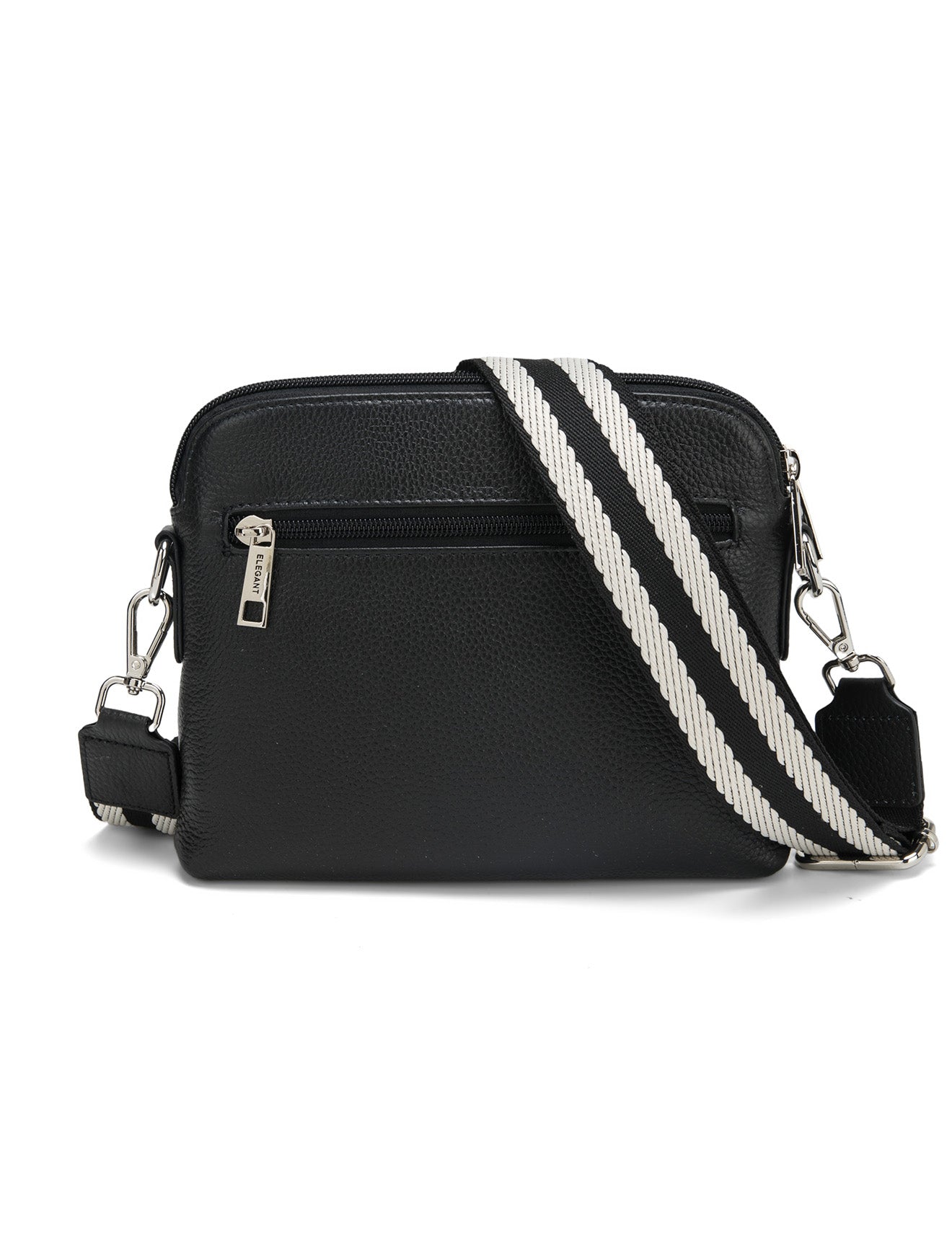 GURTE FÜR LEDERTASCHE ASHLEY – E1-0838-BLK