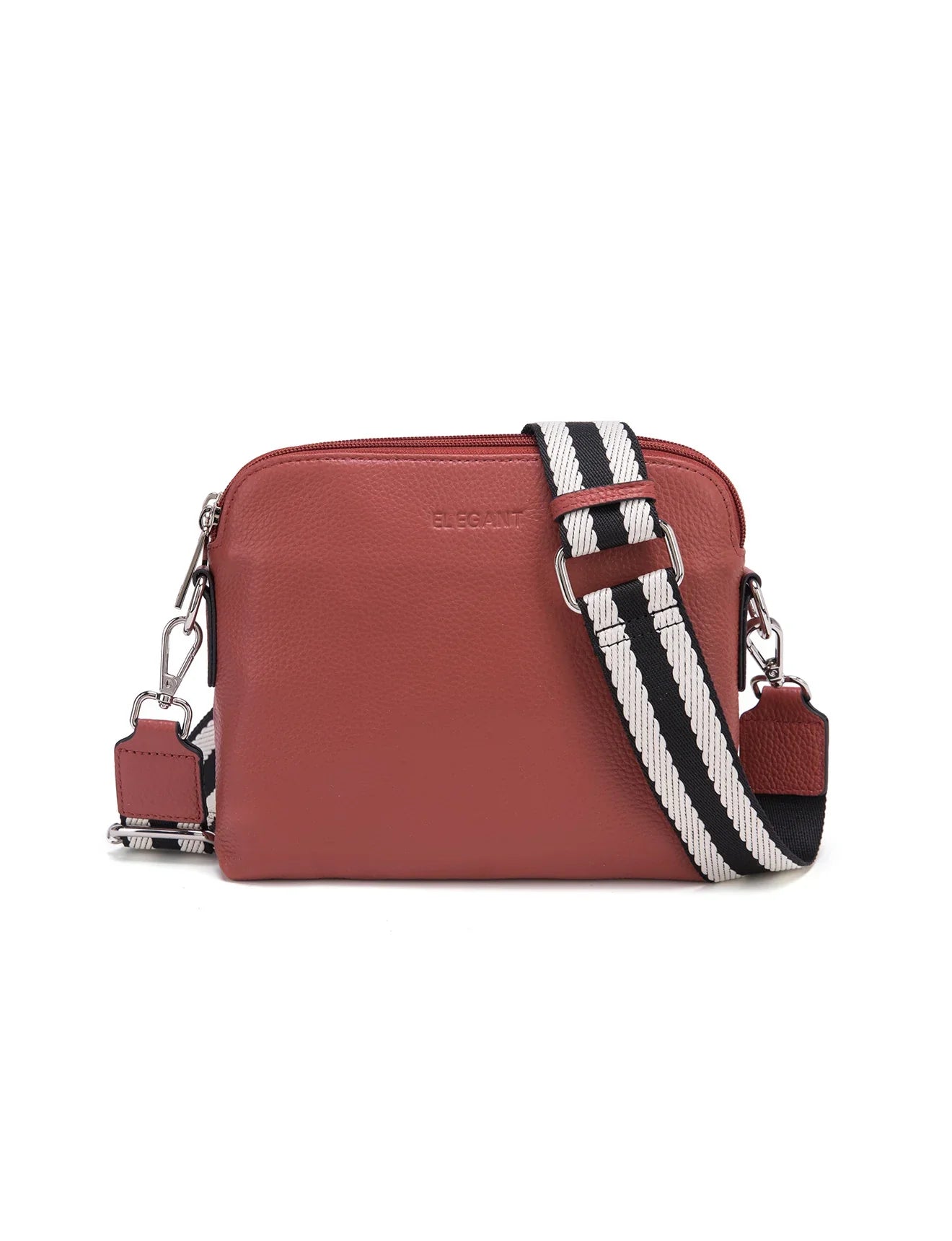 GURTE FÜR LEDERTASCHE ASHLEY – E1-0838-BACKSTEIN