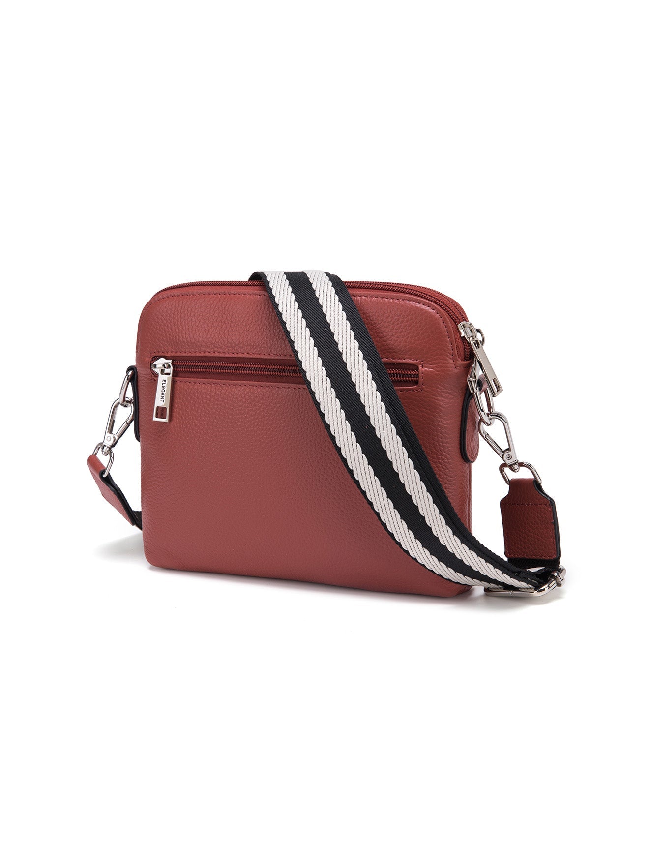 GURTE FÜR LEDERTASCHE ASHLEY – E1-0838-BACKSTEIN